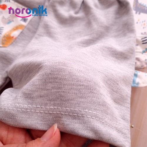 خرید تیشرت و شلوارک پسرانه تیرکس نوزادی تا 2 سال از نورونیک