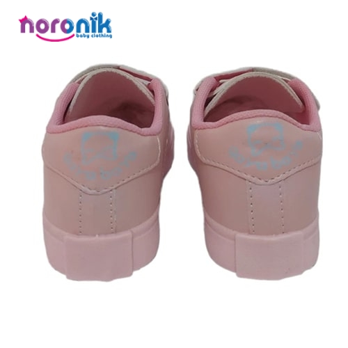 خرید کفش راحتی بچگانه مدل سه چسبی رنگ صورتی از نورونیک