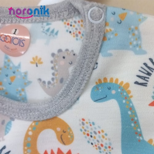 خرید رکابی و شورت نوزادی پسرانه تیرکس پردیس از سایت نورونیک