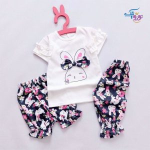 تیشرت شلوار دخترانه ربیت