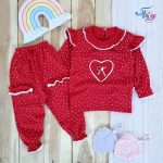 ست یلدایی نوزادی طرح قلب